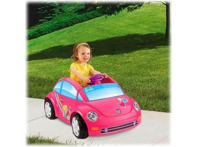pink barbie car ride on