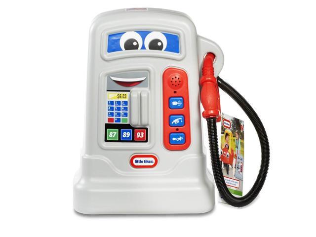 Photo 1 of Little Tikes Play Cozy Pumper Toy Gas Station with 6 Fun Sounds, Grey