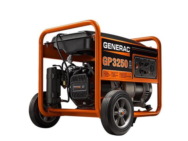 Generac GP Series 3250 3750W Gas-Powered Portable Generator - Newegg.com