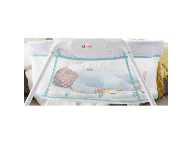 fisher price stow and go bassinet safety