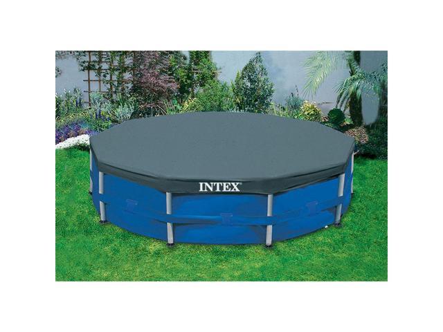 Intex 10 Foot Round Pool Cover - Newegg.com