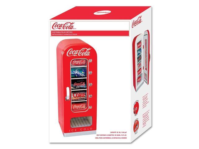 Coca-Cola Styrofoam Cooler with Handle and Disc Logo and an included Ice pack