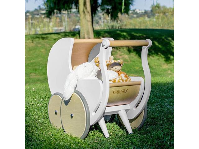 kinderfeets wooden doll pram