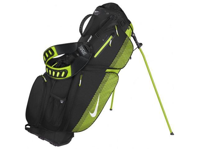 New Nike Golf Air Sport Carry Stand Bag Black White Volt Bg0342 007 Newegg