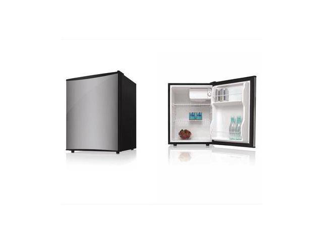 Midea 2.4 cu. ft. (68 L) Single Door Refrigerator Stainless Steel HS-88LSS