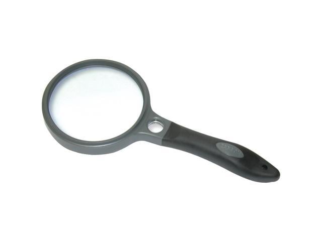 Carson Suregrip soft-grip magnifier magnification 2x with 10x spot lens