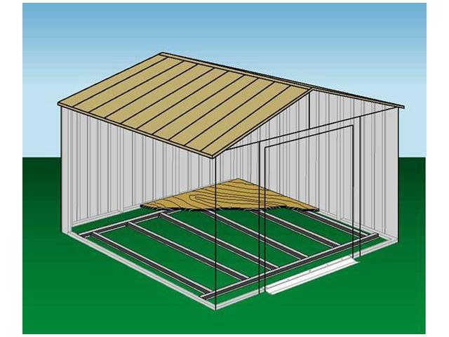 Arrow Shed Fb109 Floor Frame Kit For 10ftx8ft And 10ftx9ft Arrow