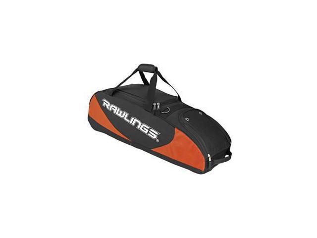 Bat Bag Wheeled Black Orange 4