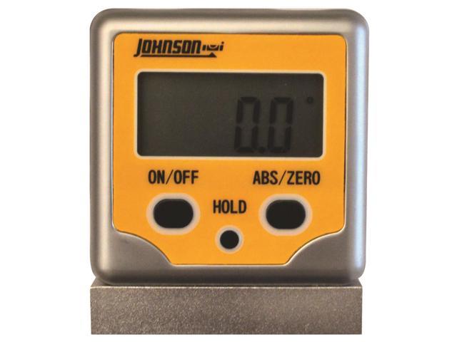 Johnson Level 1886-0100 Professional Magnetic Digital Angle Locator 2 Button 