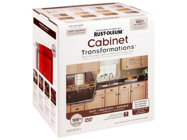 Rustoleum 258109 Light Tint Small Kitchen Cabinet Transformation Kit Newegg Com