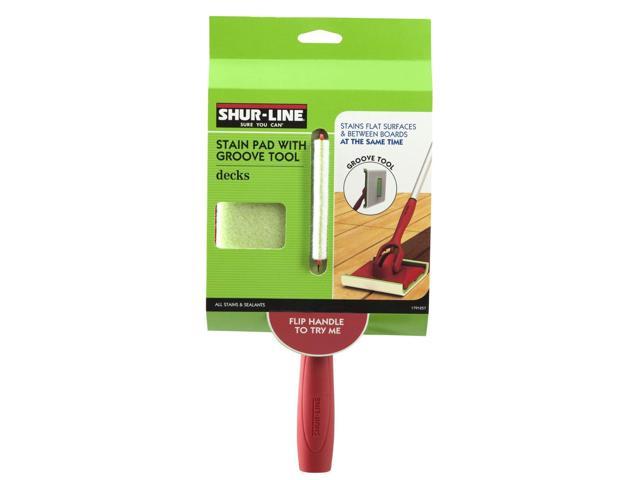 Shur-Line 2007090 Staining Pad,Plastic,7-5/8 In.L,Red