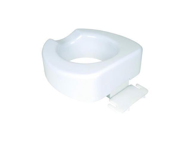 Carex 4-Inch Toilet Seat Riser With Quick Lock, Raised Toilet Seat With 300  Pound Weight Capacity, Slip-Resistant