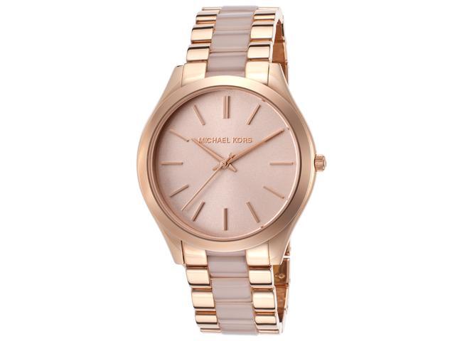 michael kors watches rose gold female