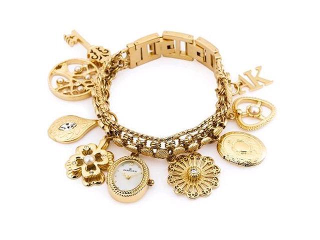 Anne Klein 10 8096chrm Charm Bracelet Las Watch New Newegg Anne Klein 10 8096chrm Charm Bracelet Las Watch New