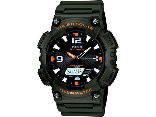 casio analog digital solar watch