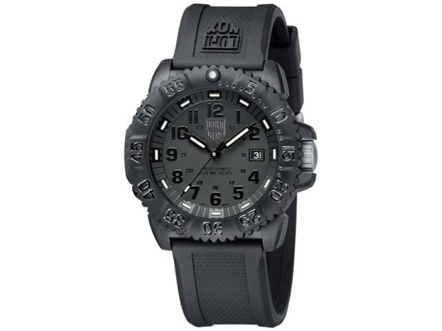 luminox 3051 blackout evo navy seal swiss dive watch