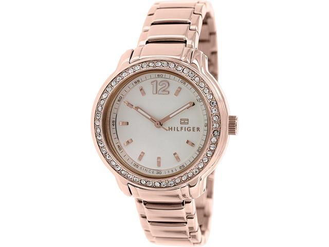 tommy hilfiger women's watch rose gold