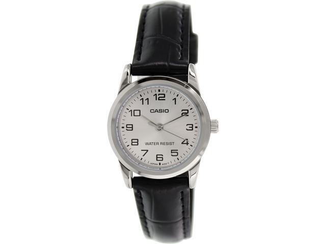 casio ladies leather watches