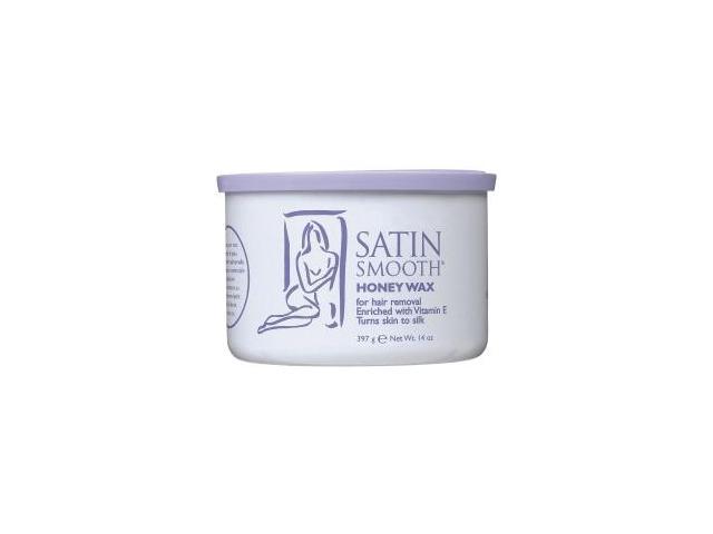 Satin Smooth: Wax Honey With Vit E, 14 oz