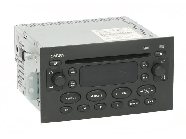 Refurbished 2004 Saturn Ion Vue Radio Am Fm Mp3 Single Disc Cd Player 22727872 Option Us8 Newegg Com