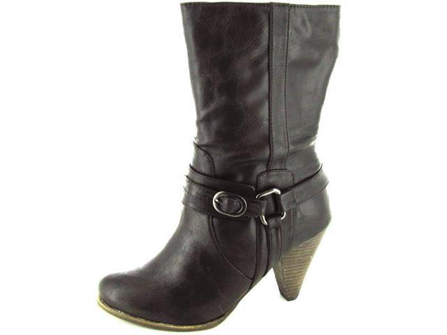 womens faux leather ankle boots