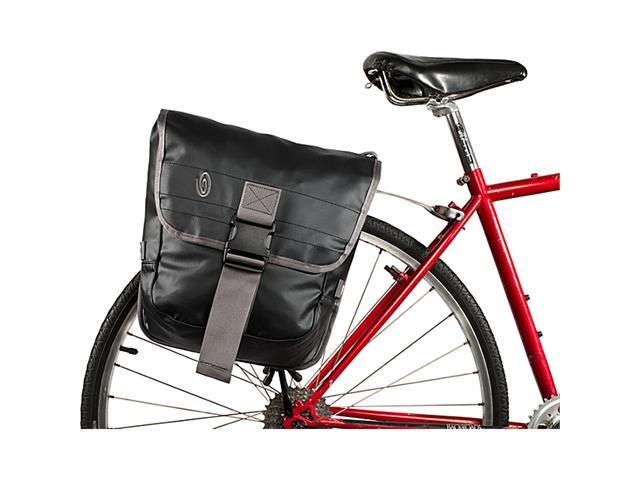 Timbuk2 Tandem Black Waterproof Bicycle Rack Pannier Bags +