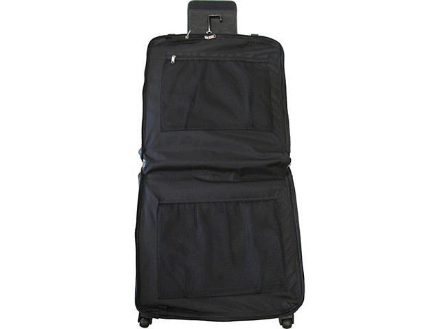 amerileather wheeled leather garment bag