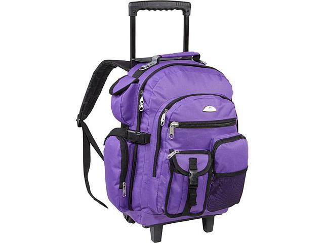 everest deluxe wheeled backpack