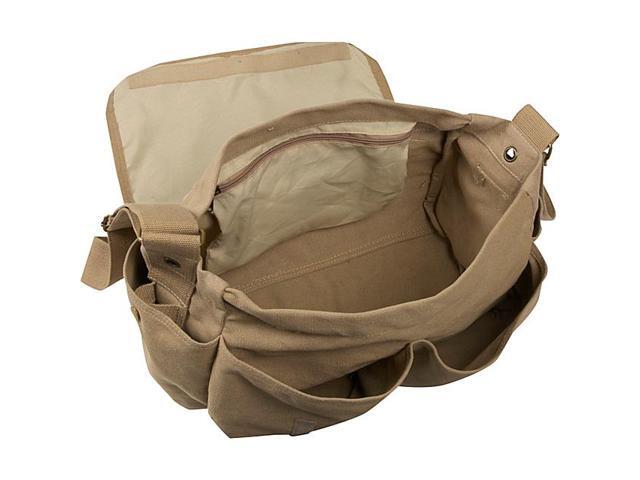 everest large cotton messenger bag