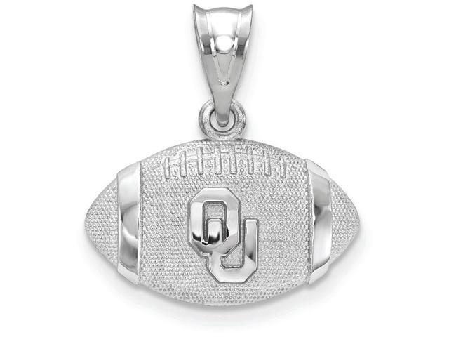 Logoart Sterling Silver Gp University Of Notre Dame Extra Small Pendant 