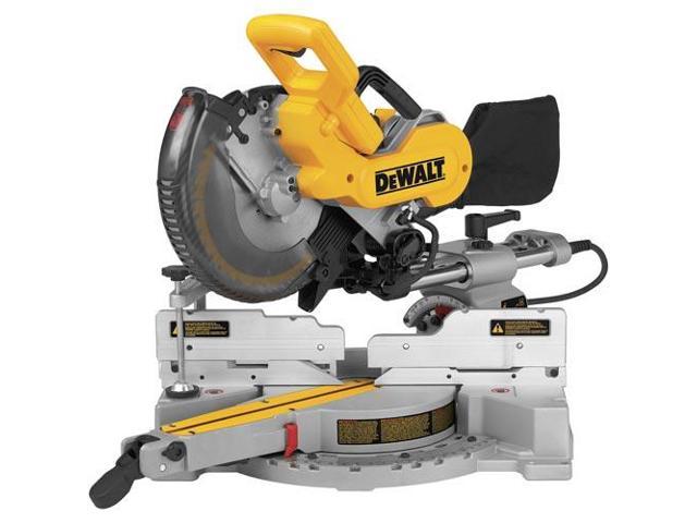 Dewalt Dw717 10 In Double Bevel Sliding Compound Miter Saw Newegg Com