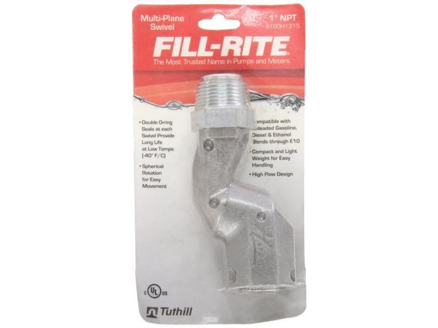 Fill-Rite Hose Swivel Aluminum 1 in NPT S100H1315 for sale online 