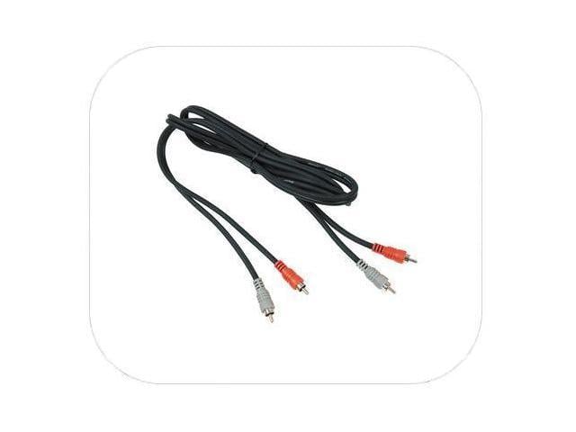 Hosa CRA201 Dual RCA to Dual RCA Cable, 1 Meter (3.3 ft)