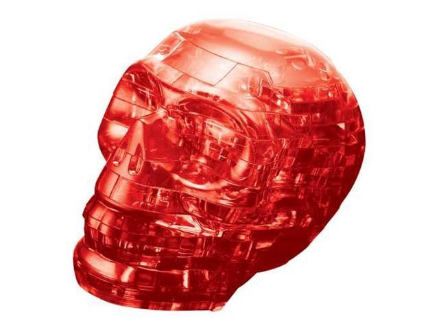 Photo 1 of BePuzzled 3D Crystal Puzzle - Skull (Red): 48 Pcs