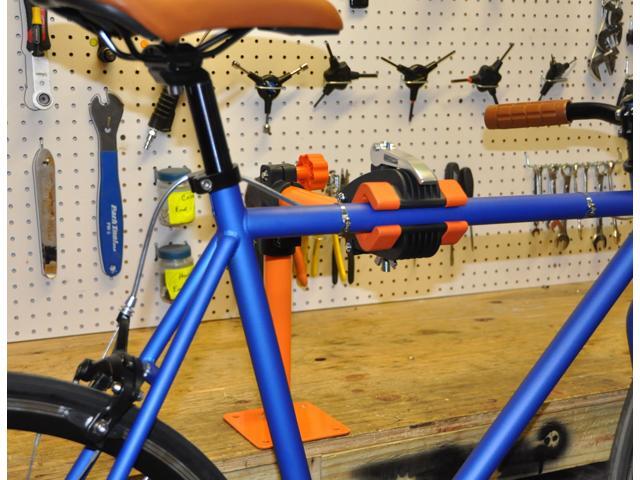 Conquer Bench Mount Bike Repair Stand Bicycle Rack Newegg Com