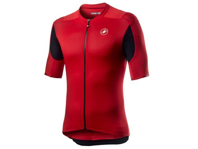 red cycling jersey men's