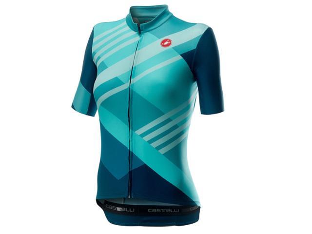 turquoise cycling jersey