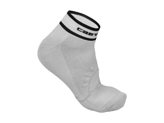 Download Castelli Logo 3 Cycling Sock - R13102 (White/Black - 2XL ...