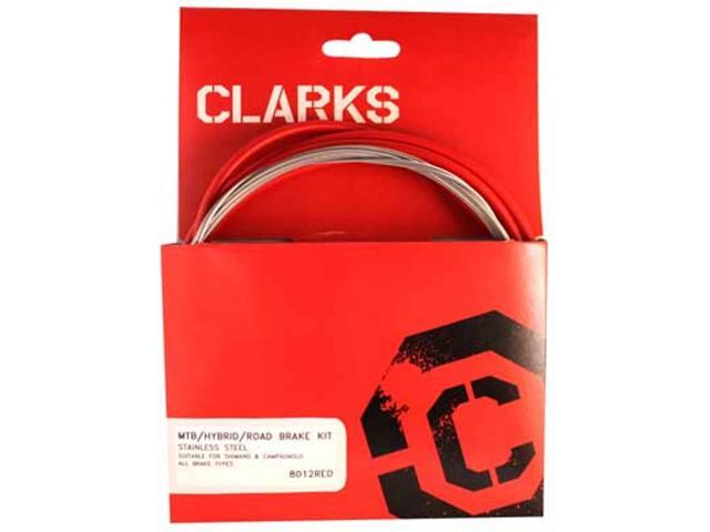 Clarks Stainless Steel Sport Brake Kit Cable Brake Clk Kit F+r Ss Spt Rd//mt Wht