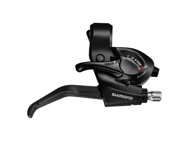 Shimano Deore 611 3-Finger Mountain Bicycle V-Brake Lever Black BL-T611