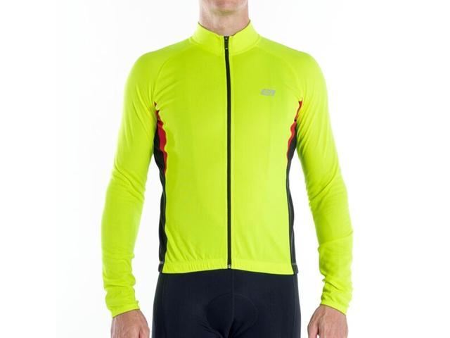 hi vis long sleeve cycling jersey