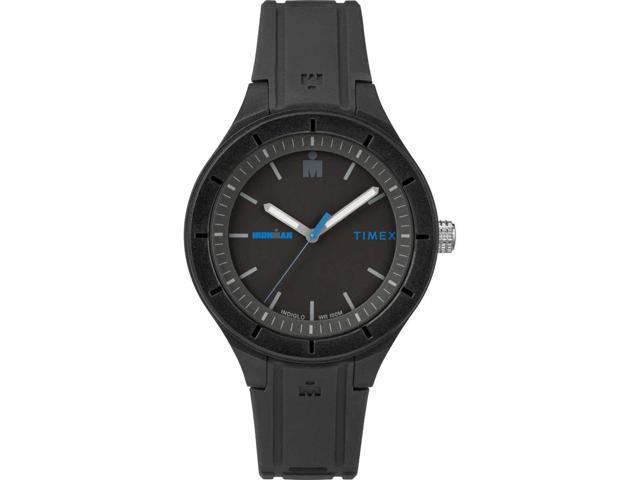 timex ironman watch blue