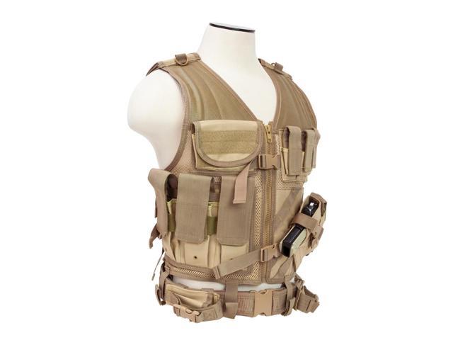 Protec Modular Molle Tactical Security MOD Vest Airsoft Paintball 