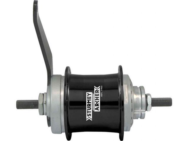 Black Sturmey Archer CS-RK3 3x9-Sp Disc Hub 32h