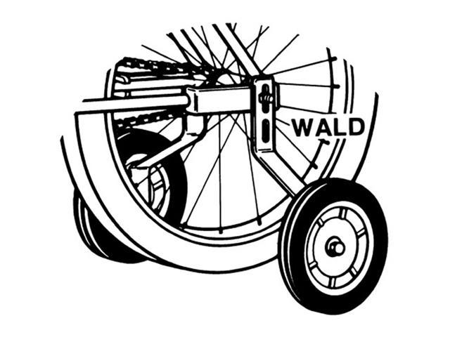 wald 10252 bicycle training wheels