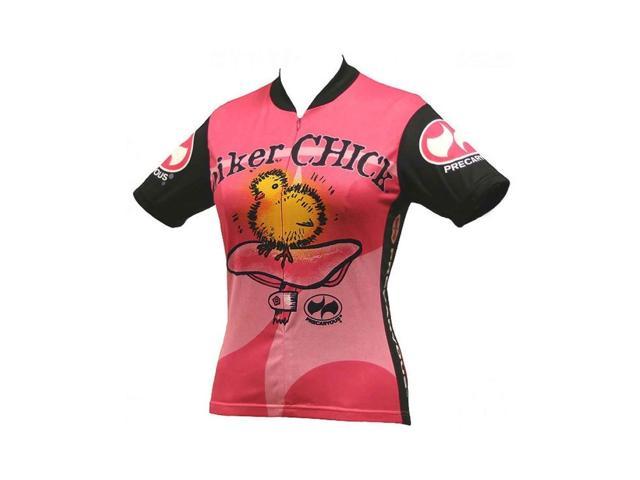 biker chick cycling jersey