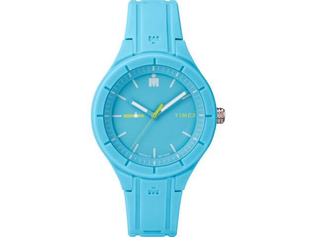 timex ironman blue