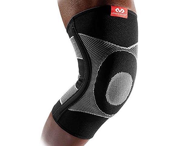 Photo 1 of McDavid Knee Sleeve 4 Way Elastic with Gel buttes and Stays - MD5116 (Black - XL)