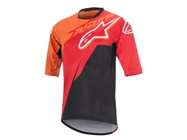 US Cycling Alpinestars Mens Lunar Short Sleeve Jersey Alpinestars