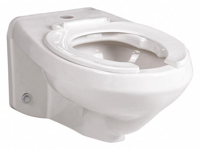 Mansfield Plumbing 1301 Erie Wall-Mount Commercial Spud Toilet Bowl White